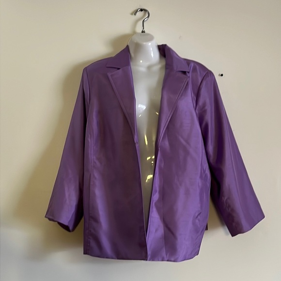 Silky!! Susan Graver dress blazer jacket - Picture 1 of 16